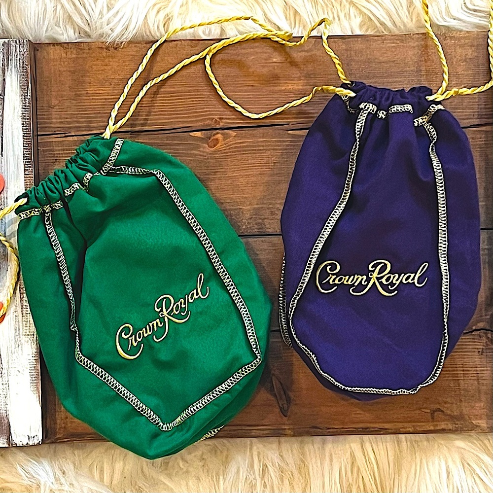 2 Crown Royal Bags